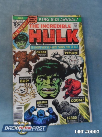 Hulk Annual #5/1976/Semi-Key!