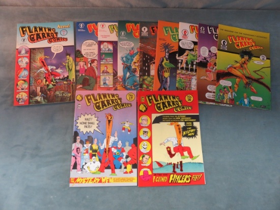 Flaming Carrot Group of (11)