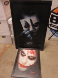 Heath Ledger Joker Textured Posters