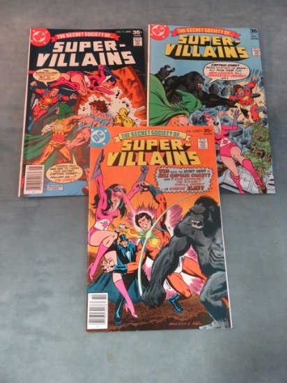 Secret Society of Super-Villains Lot (3)