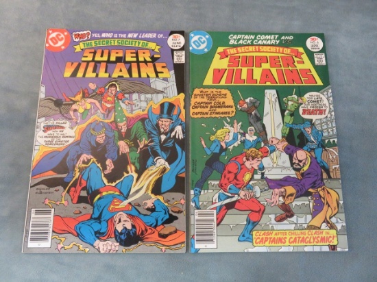 Secret Society of Super-Villains Lot (2)