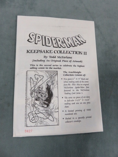 Spider-Man McFarlane Keepsake II Portfolio