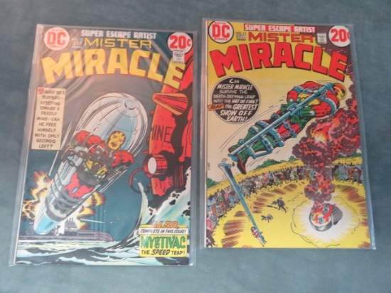 Mister Miracle Bronze Lot of (2)/Kirby