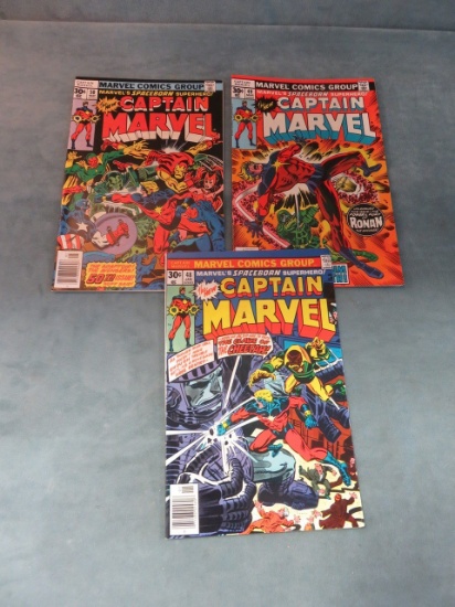 Captain Marvel Sharp Bronze Lot of (3)