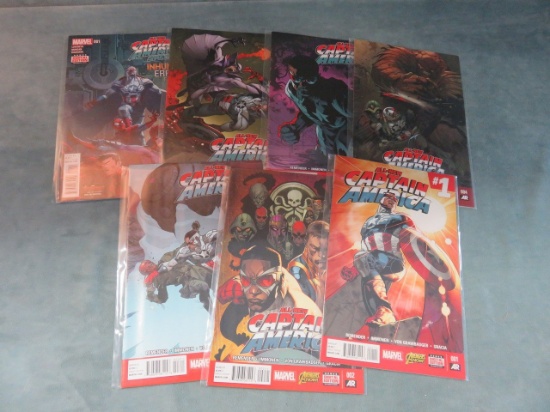 All New Captain America 1-6 + Special