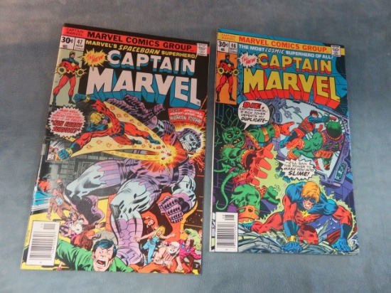 Captain Marvel Bronze Lot of (2)