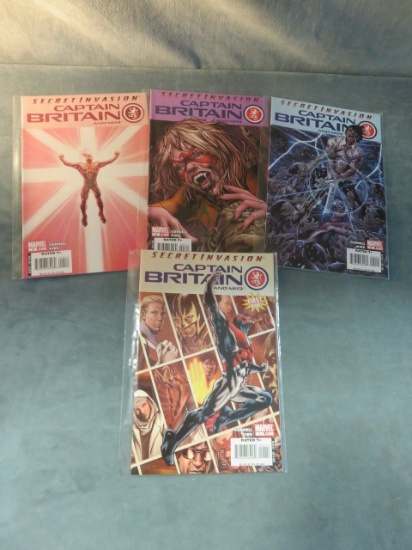 Captain Britain/Secret Invasion 1-4