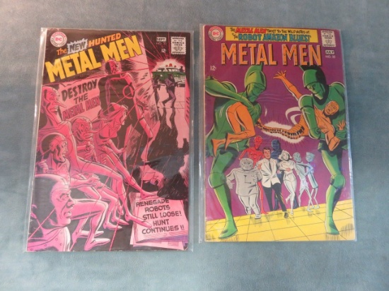 Metal Men Silver Lot of (2)