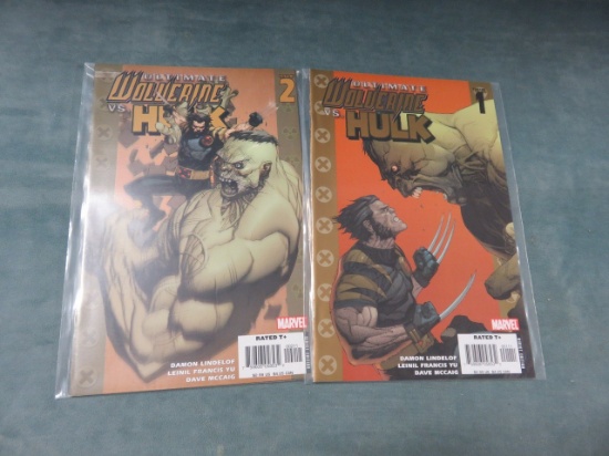 Ultimate Wolverine Vs. Hulk Set 1-2