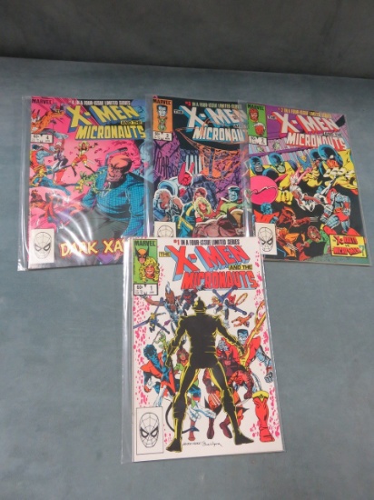 X-Men & Micronauts Bronze Mini 1-4