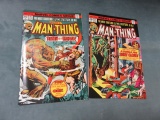 Man-Thing Bronze Lot of (2) 15-16