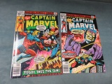 Captain Marvel Bronze Lot of (2) 56-57