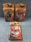 Batman Begins Power Tek (3) Figure Lot