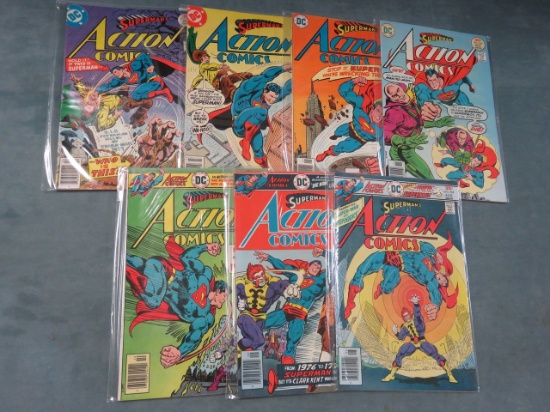 Action Comics Bronze Lot of (7)