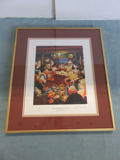 Disney Signed/Ltd. Ed. Carl Barks Print