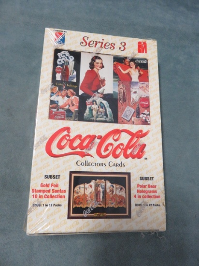Coca-Cola Collector Cards Box - Series 3