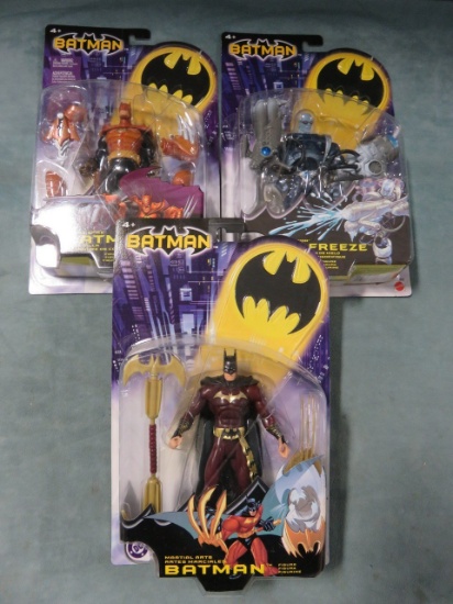Batman/Mr. Freeze 2003 Figure Lot of (3)