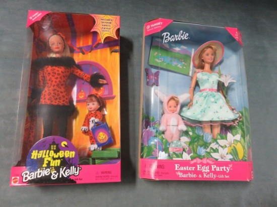 Barbie Halloween/Easter Dolls Lot