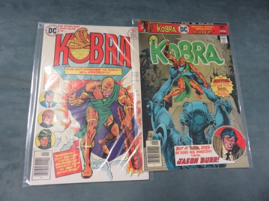 Kobra #4-5/Obscure DC Bronze Age