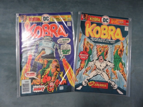 Kobra #2-3/Obscure DC Bronze Age