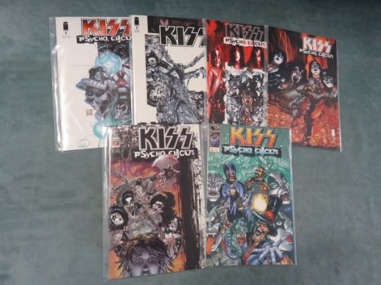 KISS Psycho Circus Set 1-6