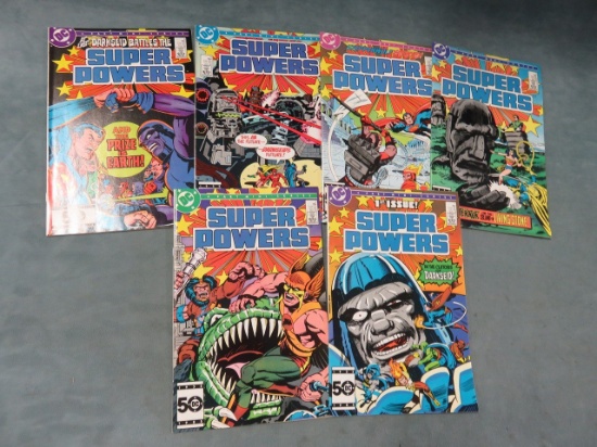 Super Powers #1-6 (1987) DC/Jack Kirby