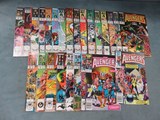 Avengers #275-299 Run of (25) Comics