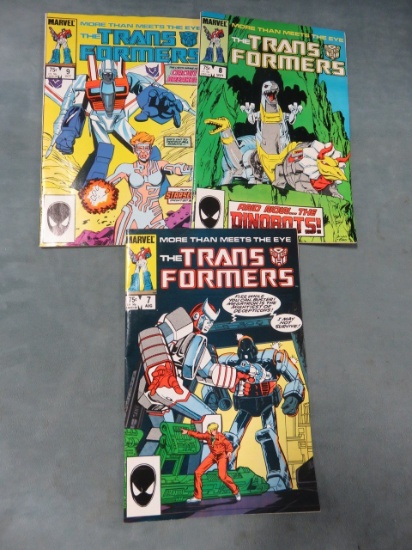 Transformers #7,8,9/1st Full Dinobots