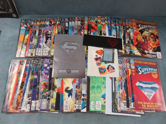 Big Lot of "Death of Superman" Era Comics