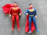 Superman Red & Blue Custom Figure Lot of (2)