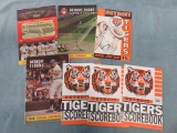 1960'S Group of 7 Detroit Tigers Scorebooks