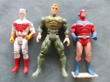 Golden Age Marvel Hero Action Figures Lot of (3)