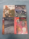 Four 1960's Detroit vs Browns Programs