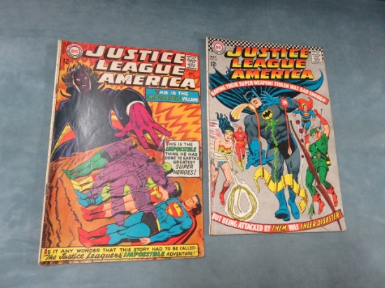 Justice League Silver Lot of (2)