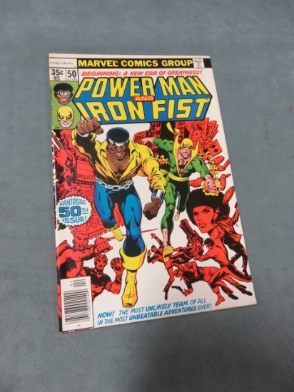 Power Man & Iron Fist #50/Key Bronze