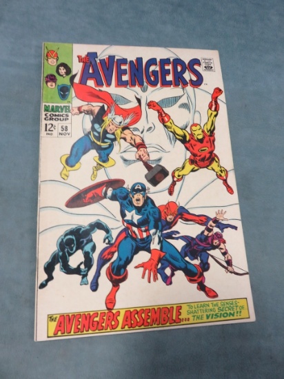 Avengers #58/Key Issue/Vison Origin