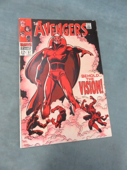 Avengers #57/Key Issue/First Vision!