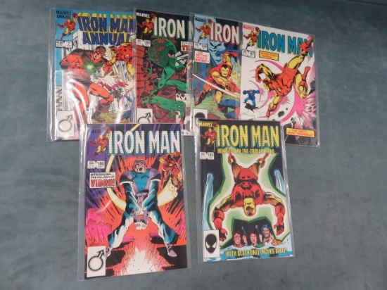 Iron Man Bronze Run 185-187 +Annual 7
