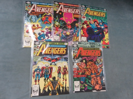 Avengers Bronze Age Run 216-220