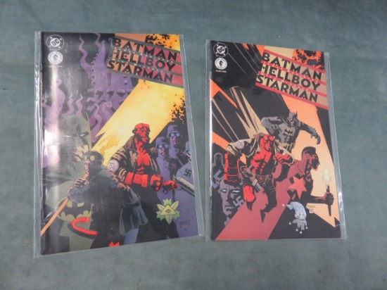 Batman/Hellboy/Starman #1-2 Set