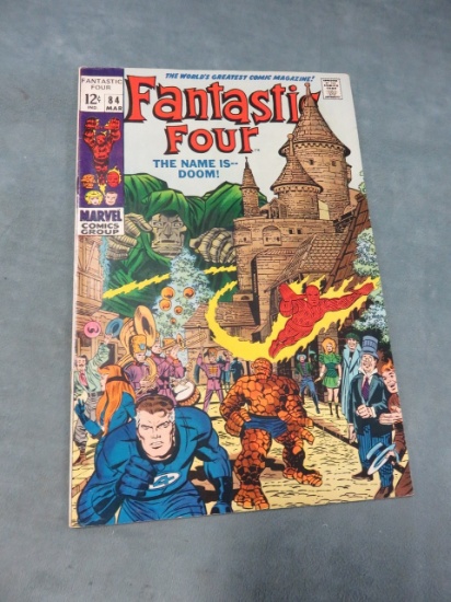 Silver Age Fantastic Four # 84 Classic Doom Cover