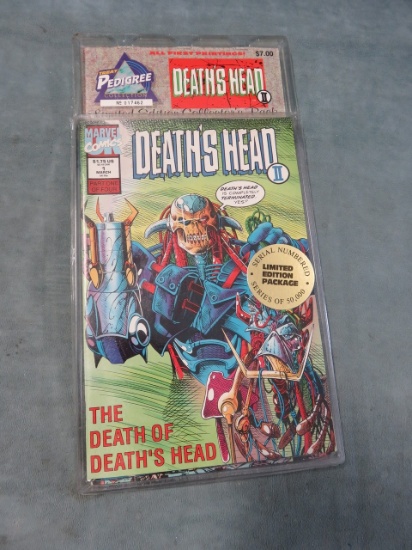 Marvels Death's Head II 1-4 Sealed Collectors