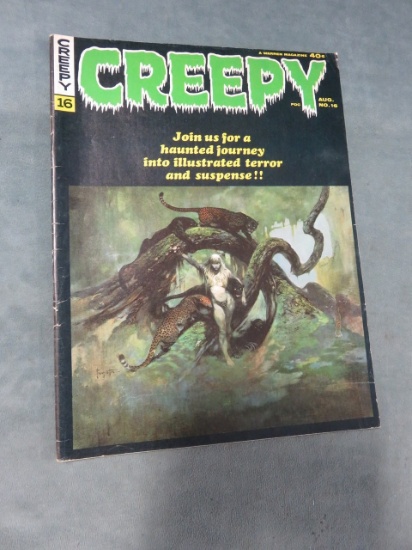 Creepy Magazine #16/Frazetta Cover