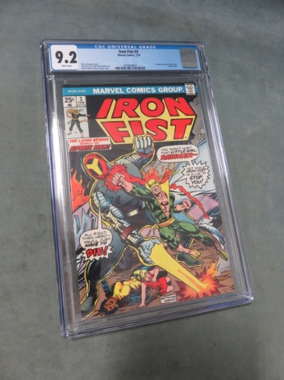 Iron Fist #3 CGC 9.2