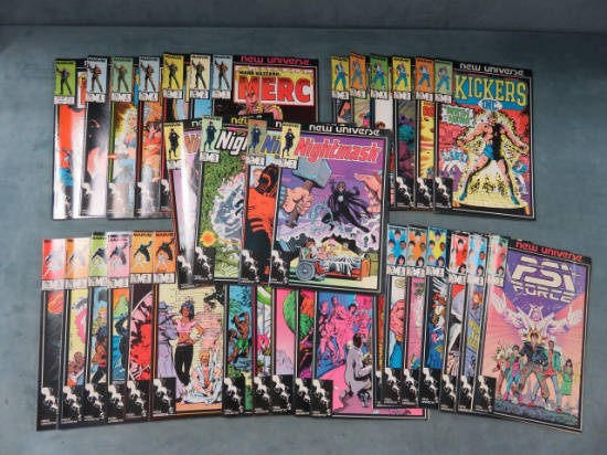 Marvel New Universe Large Bronze Lot