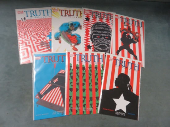 Marvel Truth Red, White, and Black #1-7