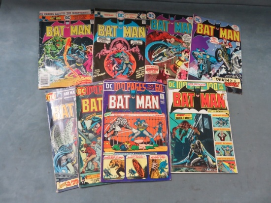 Batman Bronze Age Group of (8)