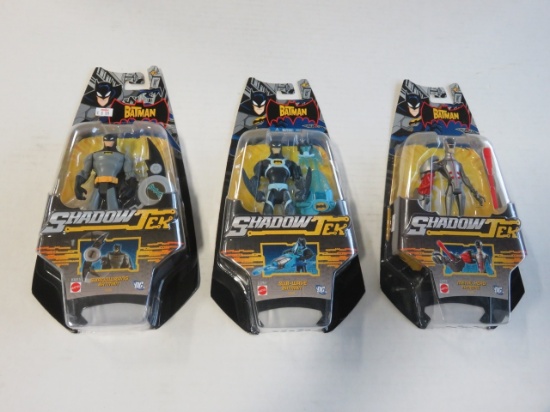 The Batman Shadow Tek Figure Lot of (3)