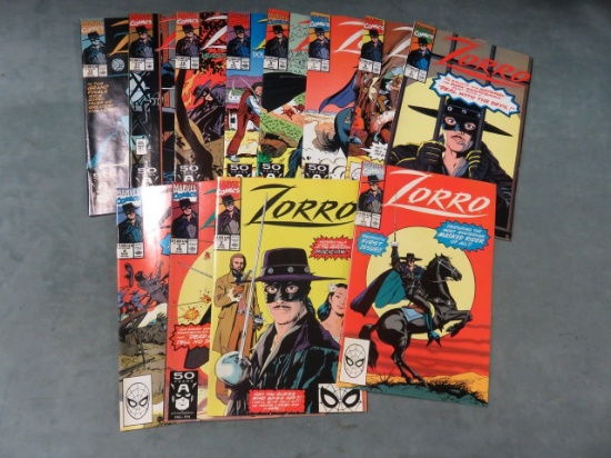 Zorro 1-12/Obscure Marvel 1990 Series