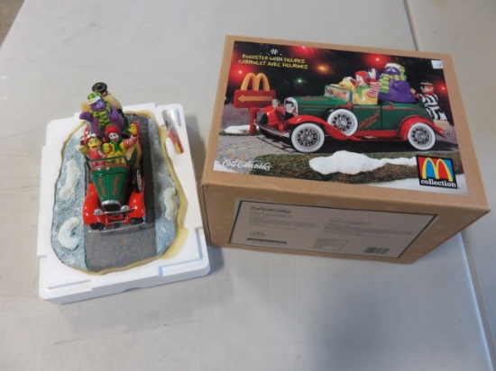 McDonald's Die-Cast Roadster w/Figures